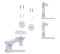 Lagomloot Soporte de pared para TP-Link para cámaras Tapo, soporte de cámara de seguridad ajustable de 180 grados, kit de instalación en techo o pared