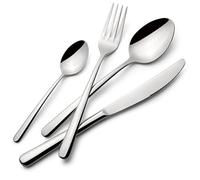 Lagostina Ambra - Cubertería, Acero Inoxidable, 24 Piezas para 6 Comensales