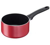 Lagostina Cucina Mediterranea - Cacerola honda antiadherente de aluminio, diámetro 18 cm, con indicador de cocción Thermo-Signal, mango ergonómico de baquelita