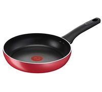 Lagostina Cucina Mediterranea - Sartén para inducción, aluminio antiadherente, color rojo, 24 cm de diámetro