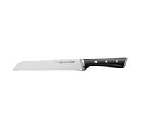 Lagostina Iceforce - Cuchillo de pan de 20 cm de acero inoxidable con hoja enfriada, cuchillo de cocina ideal para cortar todo tipo de pan, resistente a la corrosión