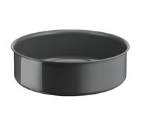 Lagostina Ingenio Vivissima - Cacerola de cerámica antiadherente de 24 cm con mango extraíble, 100% aluminio reciclado con tecnología Thermo-Signal para todas las fuentes de calor, incluida inducción