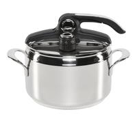 Lagostina Olla a Presión Diva 22 cm, 5 L, Silver