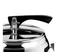 Lagostina - Olla a presión La Classica Lagofusion, olla a presión Ø 22 cm, capacidad 3,5 L, con cesta, libro de recetas y ecodosis, asas de baquelita, válvula de peso y fondo Lagofusion