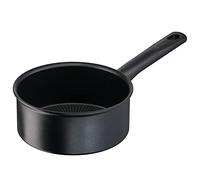 Lagostina Rigenera Green - Cacerola antiadherente de aluminio, diámetro 18 cm, olla de inducción de gas y horno, indicador de cocción Thermosignal, revestimiento antiarañazos y mango ergonómico