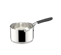 Lagostina Tempra acero hervidor, cacerola Ø 16 cm de acero inoxidable 18/10, con fondo Lagotherm y mango de silicona, cacerola apta para inducción, gas y horno