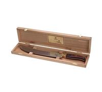 LAGUIOLE - Sable para botella de champán con mango de madera - Acero inoxidable - Ergonómico - Descorche sus botellas de champán con elegancia - Caja de regalo