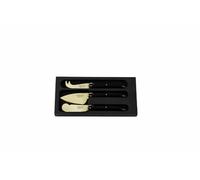 Laguiole Style de Vie Prestige Line - Juego de cuchillos para queso (3 unidades), color dorado