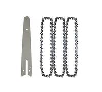 Lahdrhab Guía de cadena de motosierra de 1/4 de 6 pulgadas, sierra eléctrica portátil, mini motosierra, hoja de registro, accesorios de cadena