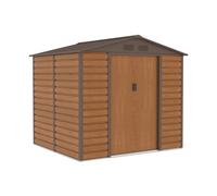 Lahti casa de herramientas de metal 2,1 x 1,9 m Tienda Boss woodlike