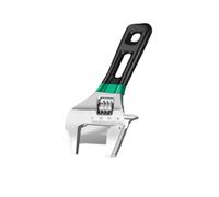 LAJHDCG Llave ajustable Llave de baño de gran apertura | Llave universal multifuncional con herramienta de reparación de plomería con orificios hexagonales(6 inch Max Op 51mm)