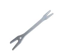 LAJHDCG Llave Torx Universal de 6-25mm, placa de llave ajustable autoajustable, llave Torx de doble cabeza, herramientas de reparación manual for fábrica(Silver)