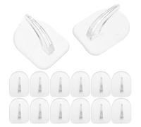 LALADEFIEE 80 Piezas Mini Ganchos Adhesivos Reutilizables sin Taladro para Organización Doméstica en Cocina y Baño, Material Acrílico Resistente y Diseño Minimalista Elegante