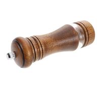 LALADEFIEE Molinillo de Pimienta y Sal Manual para Moler Especias, Molinillo Pequeño de Madera Contenedor para Condimentos, Utensilio de Cocina Práctico