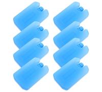 LALAFINA Bolsas para Hielo Reutilizables 8 Piezas para Aire Cooler y Ventilador de Torre, PE, 12 x 7,5 cm, Reduce el agarrotamiento del Rotor, para Actividades al Aire Libre y Verano
