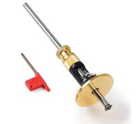 LALAGO Kit de Medidor de Marcado para Madera, Cuchillo de Marcado Medidor Cuchillo de Inserción de Escribano, Rueda de Carpintero Marca Negra para Madera Dura - 12 cm Lectura Métrica
