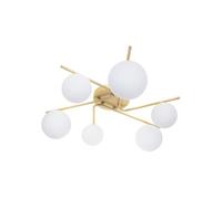 Lamapara de techo metal color dorado serie analu 60cm