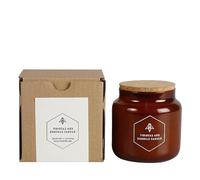 Lamare - Vela Perfumada Beesmax - Vela Vegetal 100% - Vela en frasco de vidrio y Tapa de corcho - CERABELLA