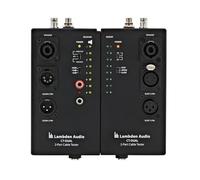 Lambden Audio CT-DUAL 2-Part Cable Tester | Prueba Cables a Distancia para Instalaciones Fijas, Localiza Fallos Intermitentes, 16 Indicadores, Prueba en Minutos