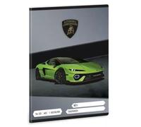 Lamborghini: Cuaderno de líneas - 1.º de primaria, tamaño A5