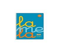 Lamela – Cuaderno espiral Fluor 7FTP004B – Folio 80 hojas, cuadrovía 4 mm, tapa polipropileno azul
