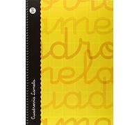 Lamela 99-N - Cuaderno con espiral, folio, tapa dura, color naranja, talla 80 páginas/ 3 mm
