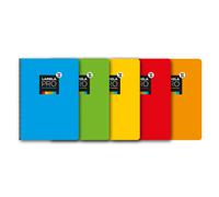 LAMELA BLOC FOLIO CUADROVIA LAMELA 3MM TAPA EXTRADURA 100H 90G SUR CAJA:5 unidades CUADERNOS