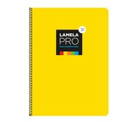 Lamela Bloc Tapa Extra Dura Fº 100H Cuadrovia 3 Mm Amarillo (5 Colores En Banda) (Set de 5)