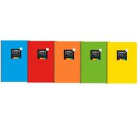 Lamela Bloc Tapa Extra Dura Fº 100H Cuadrovia 3 Mm Surtido (5 Col.) (5 Colores En Banda) (Set de 5)