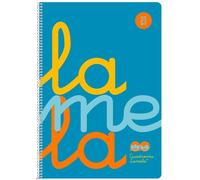 Lamela Bloc Tapa Polipropileno Fº 80H Cuadrovia 2,5 Mm Azul (Set de 5)