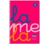 Lamela Bloc Tapa Polipropileno Fº 80H Cuadrovia 2,5 Mm Rosa (Set de 5)