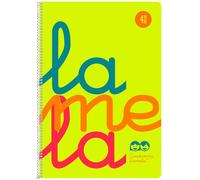 Lamela Bloc Tapa Polipropileno Fº 80H Cuadrovia 4 Mm Amarillo (Set de 5)