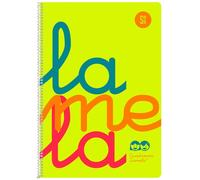 Lamela Bloc Tapa Polipropileno Fº 80H Cuadrovia 5 Mm Amarillo (Set de 5)