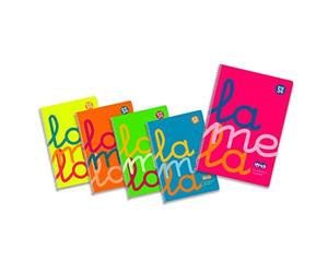 Lamela Cuadernos Cuarto Flúor PP 5 Mm. - 5 Uds Surtido