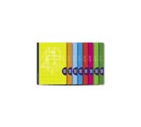 Lamela - LAMELA LIBRETA GRAPADA 50H A4 90GR RAYADO 5MM CUBIERTA BÁSICA C/SURTIDOS - Pack de 10 unidades - Color no elegible 06A4005