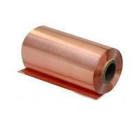 Lámina de cobre metálico, 1 pieza de lámina metal cobre puro, placa varios tamaños, material tabletas(0.02mm,100x500mm)