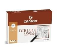 Canson-Infinity Papel de dibujo lineal suave 160 g/m² A4 (21x29,7 cm) 250 hojas