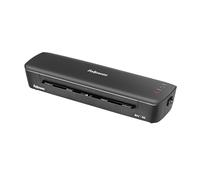Fellowes Plastificadora Arc A4 - Hasta A4, 80 micras, 30 cm/min, palanca antiatascos, negra