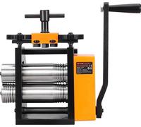 Laminadora, laminadora para joyería de 3"/76 mm, máquina laminadora con relación de transmisión de 1:2, laminadora multifuncional 3 en 1, con un grosor de prensado de 0,1-7 mm para la fabricación de l