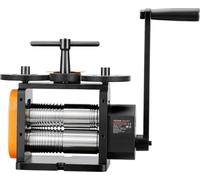Laminadora para joyería, de 57 mm (2.24 pulgadas) de ancho, máquina laminadora con relación de transmisión de 1:2, laminadora multifunción 3 en 1, con capacidad de laminado de 0 a 5.5 mm para la fabri