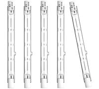 Lamkrtlp 5 Piezas Bombilla Halógena R7s 1188mm Reguable halógeno R7s 230V 4000W Blanco Cálido 2800K