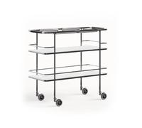 Lammhults Carrito de servicio Cargo Support Laminado blanco-cromo