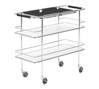 Lammhults Carrito de servicio Cargo Support Laminado blanco-cromo