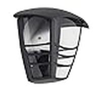 Lampara aplique exterior terva 1xe27 ip44 antracita de fabrilamp.