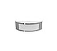 Lampara aplique jamor 1xe27 acero inoxidable 9.5x30.5 de fabrilamp.