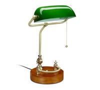 Lampara banquero verde 43 cm 2,9 kg lámpara de escritorio vintage lámpara retro