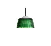 HAY Lámpara colgante Brim Bottle Ø24.5 cm Green glass