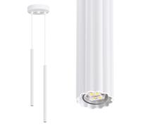Lámpara colgante ARCHE 2P blanca