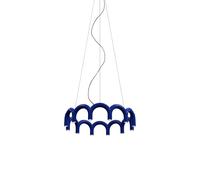 Lámpara Colgante Azul con Círculo de Arco 98