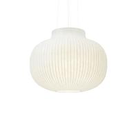 Lámpara Colgante Beach Ø80 Blanca Cerrada Blanco